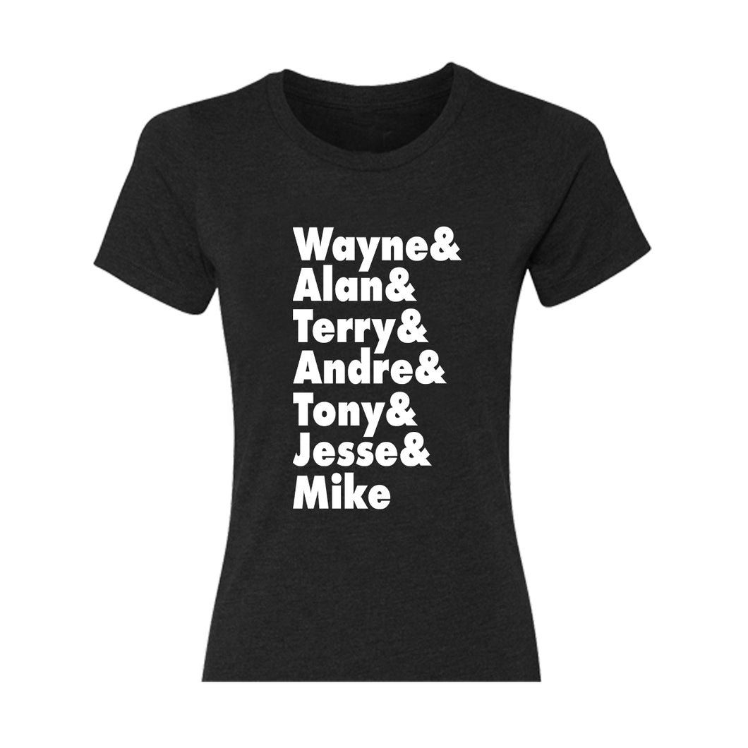 The DJ Names Womens T-Shirt